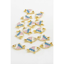 MidasTech Balık Tek Kulp Mineli Bileklik ve Kolye Ucu Aparatı 1 Adet Nemere