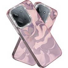 Nezih Case Redmi 15C Uyumlu Airbagli Parlak Taşlı Şık Tasarımlı Kapak Kılıf