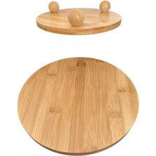 Balsa Bls BMB104 Ayaklı Bambu Sunumluk 30 cm