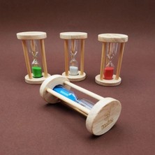 Marsilyan 3 Dakikalık Ahşap Kum Saati