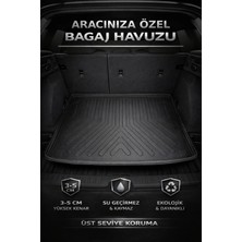 Rizline Mitsubishi Lancer 2008+ Uyumlu 3D Bagaj Havuzu