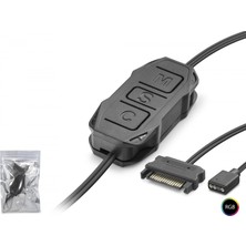 Marsilyan Mini Argb Fan Kontrolcüsü - Siyah ND2805