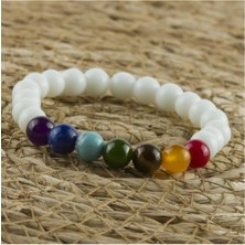 MidasTech 7'li Doğaltaş Çakra Bileklik Nemere