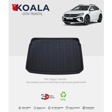 Rizline Volkswagen Tiguan 2016-2023 Stepneli Üst Bagaj Uyumlu 3D Bagaj Havuzu