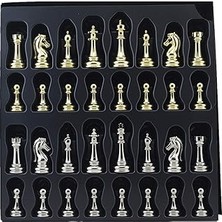 SHC4200 Gifthome Metal Klasik Satranç Taşı Parlak