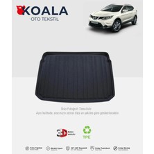 Rizline Nissan Note 2014-2018 Uyumlu 3D Bagaj Havuzu