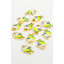 MidasTech Balık Tek Kulp Mineli Bileklik ve Kolye Ucu Aparatı 1 Adet Nemere