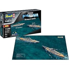 SHC4200 Revell First Diorama Set, Bismarck Battle, Oyuncak