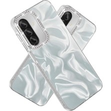 Nezih Case Samsung Galaxy A17 Uyumlu Airbagli Parlak Taşlı Şık Tasarımlı Kapak Kılıf