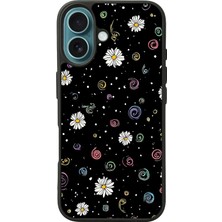 iPhone 16 Uyumlu Floral Tasarımlı Glossy Premium Kılıf