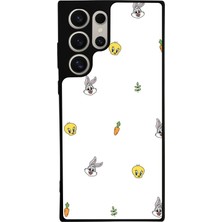 Samsung Galaxy S22 Ultra Uyumlu Tweety Tasarımlı Glossy Premium Kılıf