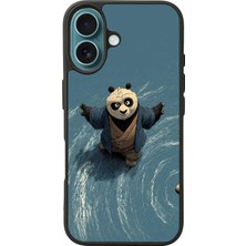 iPhone 16 Uyumlu Kung Fu Panda Tasarımlı Glossy Premium Kılıf