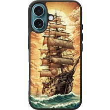 iPhone 16 Uyumlu Korsan Tasarımlı Glossy Premium Kılıf