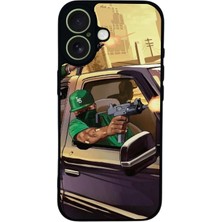 iPhone 17 Uyumlu Gta Tasarımlı Glossy Premium Kılıf