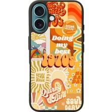 iPhone 16 Plus Uyumlu Poster Tasarımlı Glossy Premium Kılıf
