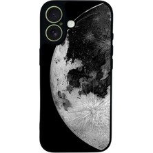 iPhone 17 Uyumlu Ay Tasarımlı Glossy Premium Kılıf