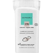 Sephora Collectıon Sephora Organic Cotton Pads - Pamuk Diskler Tüm Cilt Tipleri İçin Doğal İçerik ile Etkili