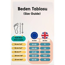 Beniizle Unisex Kaydırmaz Taban Deniz Ayakkabısı 21 - 23 Beden Çocuklar İçin Rahat Kullanım
