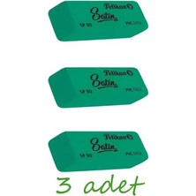 Pelikan SP30 Satin Efsane Yeşil Silgi 3 Adet
