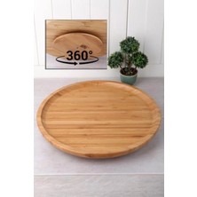 Balsa Dönerli Bambu Servis Tabağı