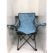 Turkuaz Renk Katlanır Kamp Sandalyesi
