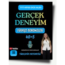 Türkçenin Matematiği Gerçek Deneyim Türkçe Denemeleri