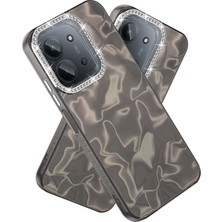 Nezih Case Redmi 15C Uyumlu Airbagli Parlak Taşlı Şık Tasarımlı Kapak Kılıf