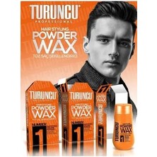 Ziba Kozmetik Turuncu Toz Wax 100 ml Erkek Kullanımı İçin Saç Şekillendirici Turuncu Renkli Özel Formül