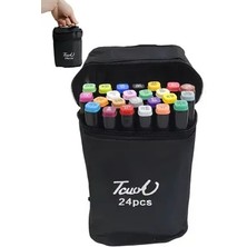 Touch 24 Adet Çift Taraflı Marker Kalem Double