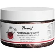 Homm Life Homm Bitkisel Nar Çiçeği Yağlı Scrub