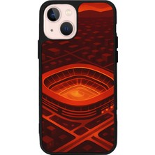 iPhone 13 Mini Uyumlu Aslan Tasarımlı Glossy Premium Kılıf