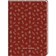 Keskin Color Keskin 15,5 x 21 Noktalı Ciltli Bullet Journal Defter - Bordo