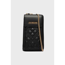 Love Moschino Logolu Çıkarılabilir Zincir Askılı Cüzdan Bayan Cüzdan JC5682PP1OLA0000