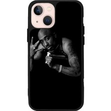 iPhone 13 Mini Uyumlu Tupac Tasarımlı Glossy Premium Kılıf