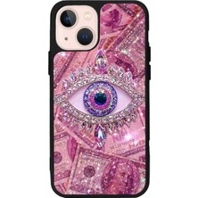 iPhone 13 Uyumlu Göz Tasarımlı Glossy Premium Kılıf