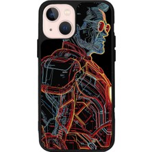 iPhone 14 Uyumlu Iron Man ( Demir Adam ) Tasarımlı Glossy Premium Kılıf