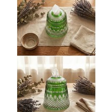 Akden Store Kesme Dekor El Işçiliği Liva Serisi Çek Al Cam Peçetelik