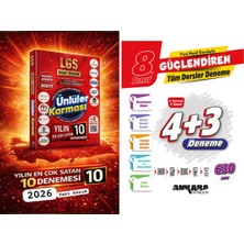 2026 Yeni Basım Ünlüler Karması Lgs 10'lu Genel Deneme Sınavı + Ankara Genel Deneme