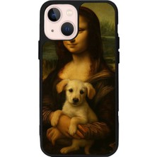 iPhone 13 Uyumlu Monalisa Tasarımlı Glossy Premium Kılıf