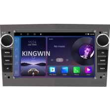 Kingwin 7 Inç Opel Uyumlu Android Carplay 4 GB Ram 64 GB Hafıza Multimedya Arka Kamera Hediye