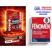 2026 Yeni Basım Ünlüler Karması Lgs 10'lu Genel Deneme Sınavı + Fenomen Çıkmış ve Ikiz Sorular