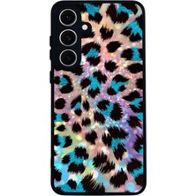 Samsung Galaxy S24FE Uyumlu Hologram Leopar Tasarımlı Glossy Premium Kılıf