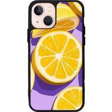 iPhone 13 Uyumlu Limon Tasarımlı Glossy Premium Kılıf