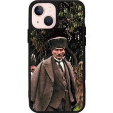 iPhone 13 Uyumlu Mustafa Kemal Ataturk Tasarımlı Glossy Premium Kılıf