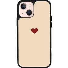 iPhone 13 Uyumlu Kalp Love Tasarımlı Glossy Premium Kılıf