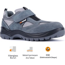 Mekap Pro Policap 157-01 S1P Src Esd Fiberglass Burun Kevlar Ara Taban Iş Ayakkabısı
