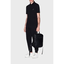 Armani Exchange Pamuklu Regular Fit Logolu Düğmeli Polo Erkek Polo XM002231 AF10366 UC001