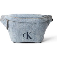Calvin Klein Denim Materyalli Erkek Çanta-LV04G3149G Şık Görünüm ve Modern Tasarım