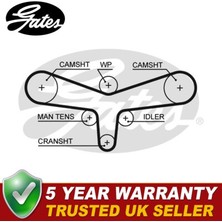 Gates TRİGER KAYIŞI A4 A6 2,5