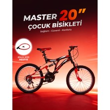 Belderia 20" Çift Amortisörlü Bisiklet 21 Vites